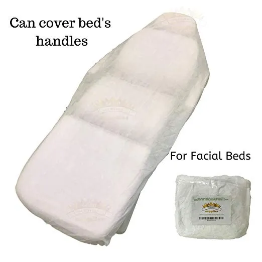 1 Case/ 100-pcs Disposable Fitted Bed Sheets