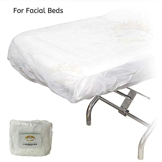 1 Case/ 100-pcs Disposable Fitted Bed Sheets