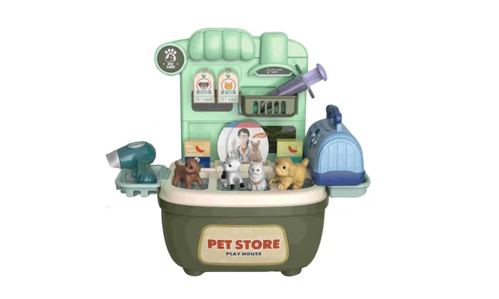 2 in 1 Pet Carry Case Playset - Jeronimo