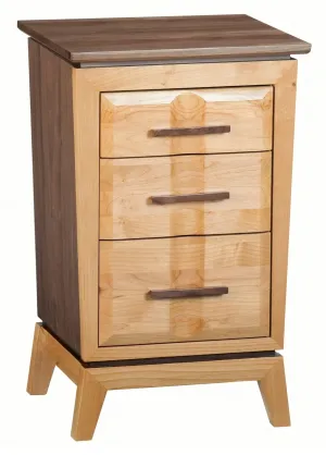 Addison Small 3 Drawer Nightstand