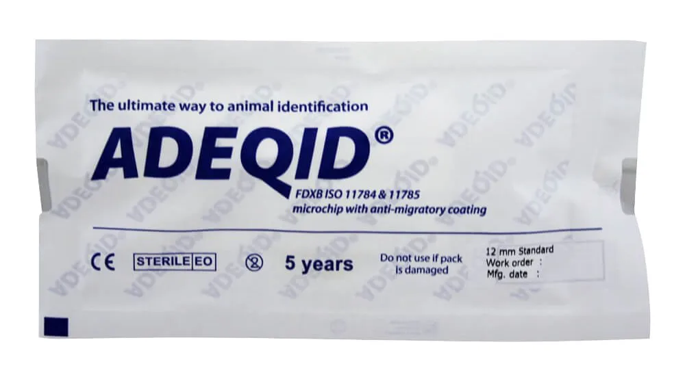 ADEQID Animal Microchip