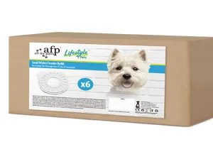 Afb Lifestyle 4 Pets - Snail Water Feeder Refill 6Pk