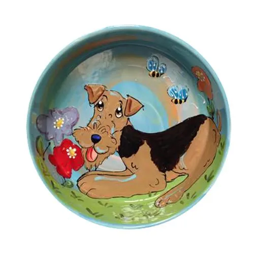 Airedale Terrier 1 Dog Bowl