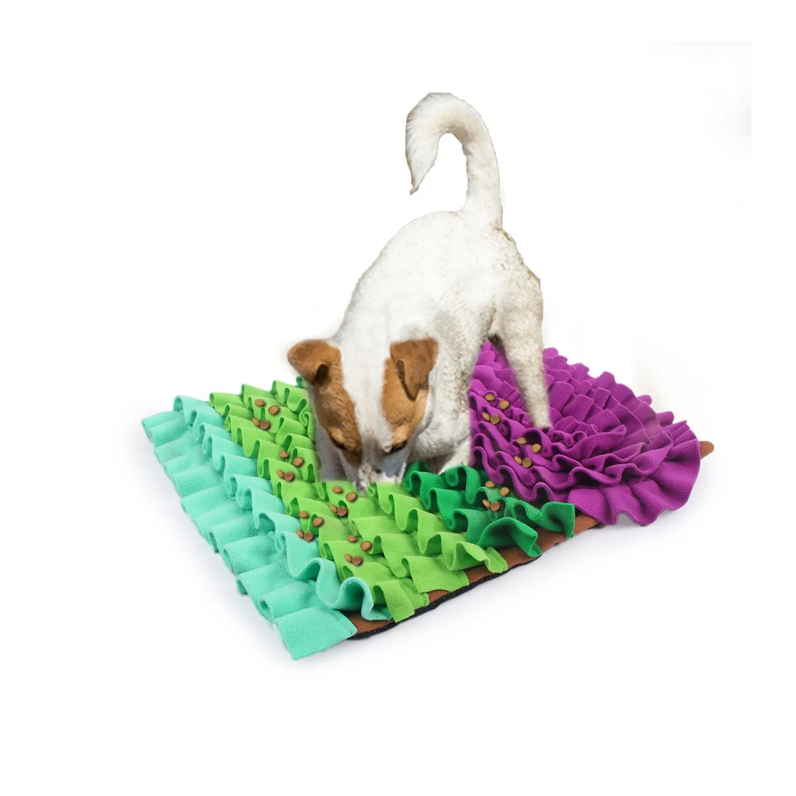 All For Paws Dig It Play and Treat Rectangular Fluffy Snuffle Mat Dog Toy