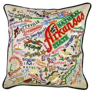 ARKANSAS PILLOW BY CATSTUDIO