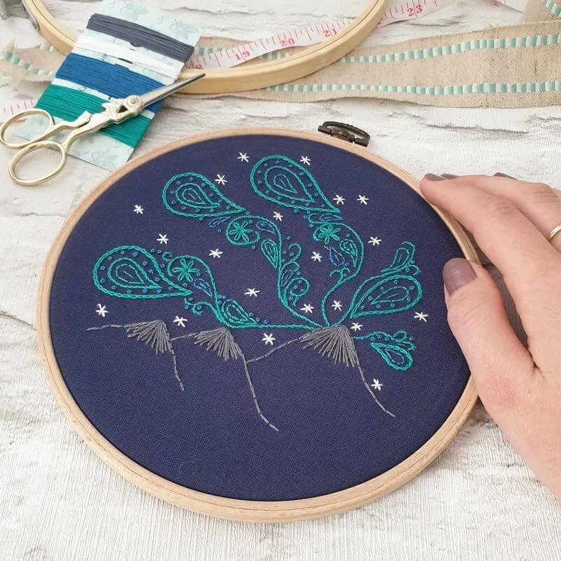 Aurora Banner Embroidery Kit