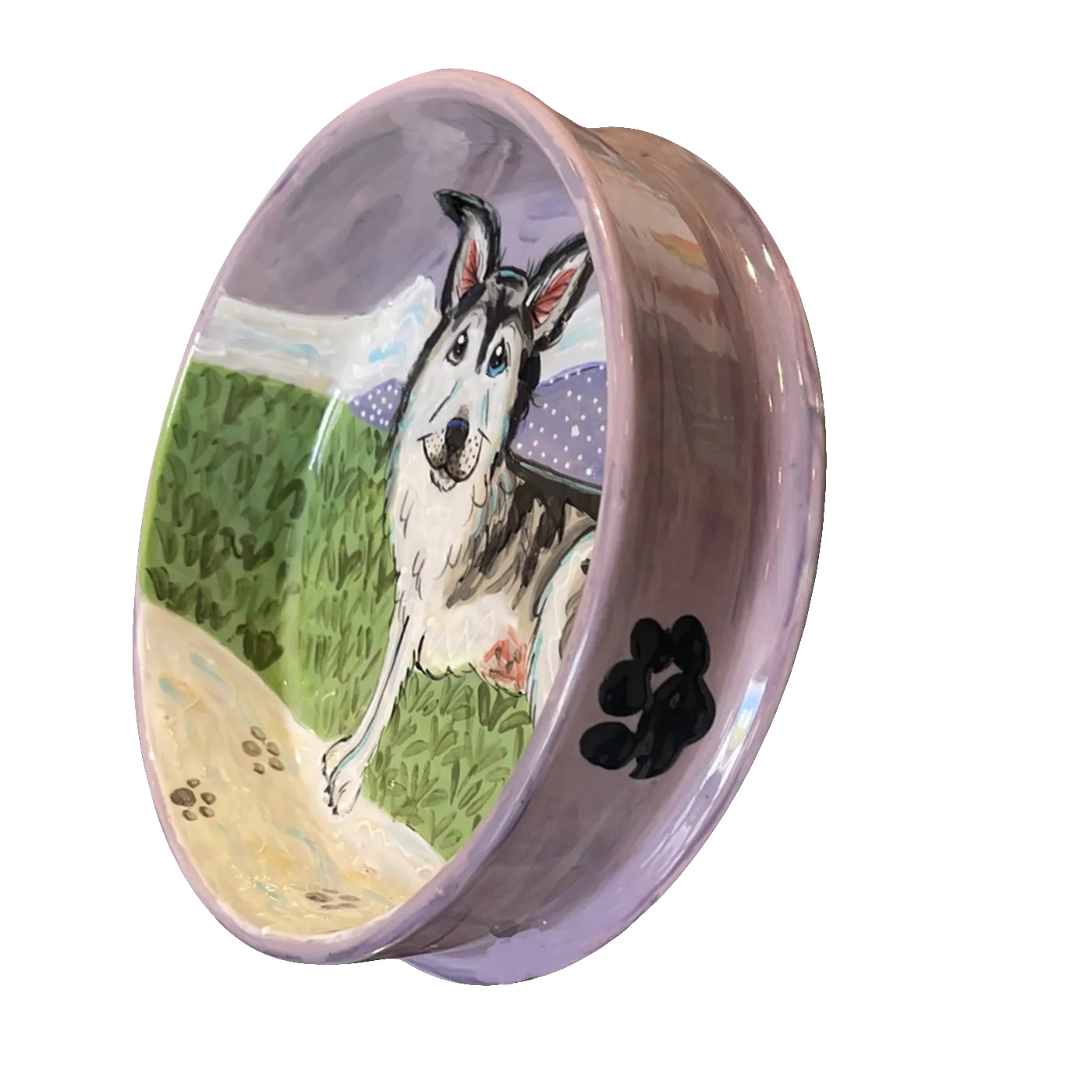 Ausky Heartly Dog Bowl