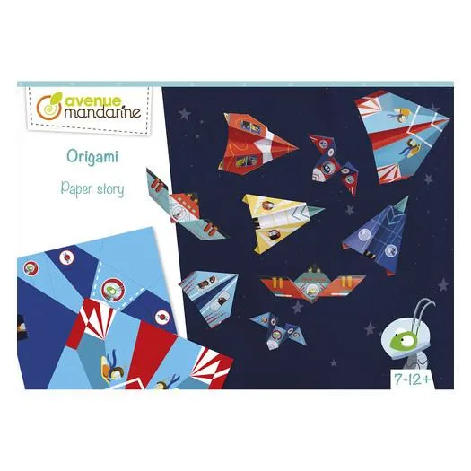 Avenue Mandarine Airplanes Origami Kit