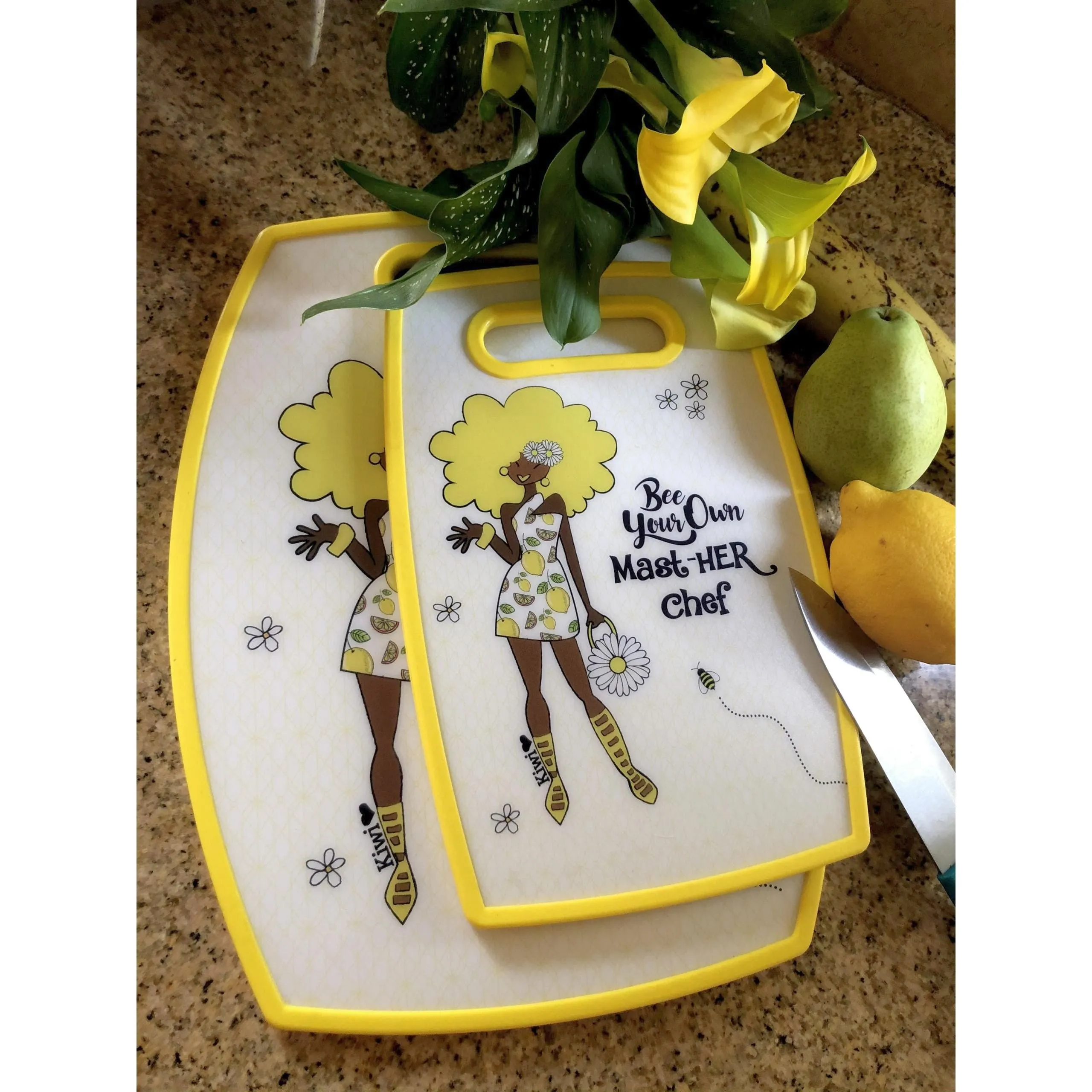 Be Your Own Mast-HER Chef Cutting Board Set