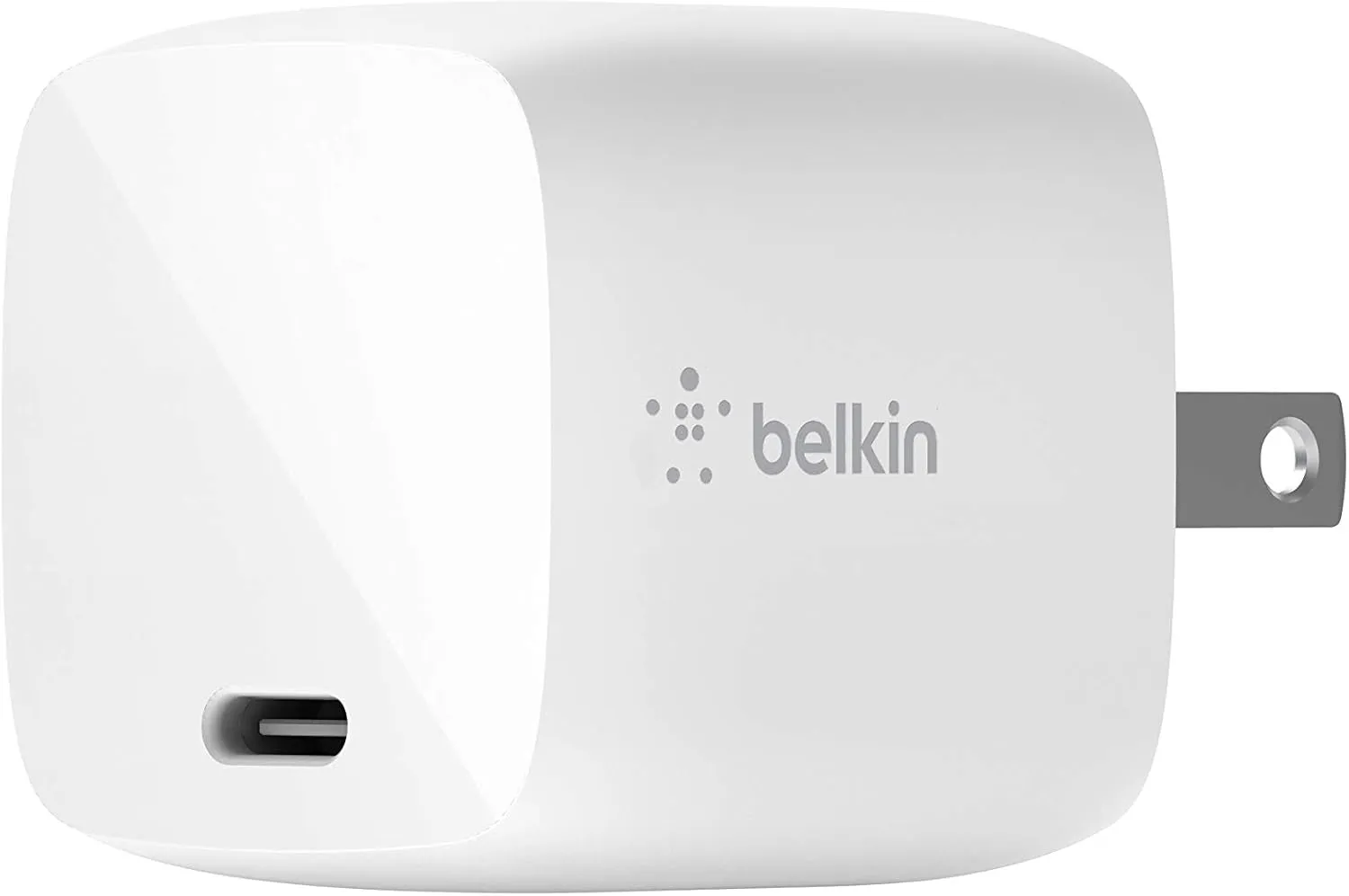 Belkin Boostcharge USB-C 30W Gan Wall Charger - Iphone Charger W/ Power Delivery - Fast Charging USB-C Charger for Iphone 15, 15 Plus, 15 Pro, 15 Pro Max, Iphone 14, Iphone 13, Macbook Pro, Ipad Pro