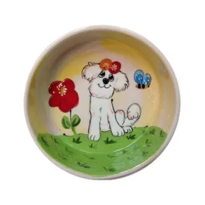 Bichon Frise 6 Dog Bowl