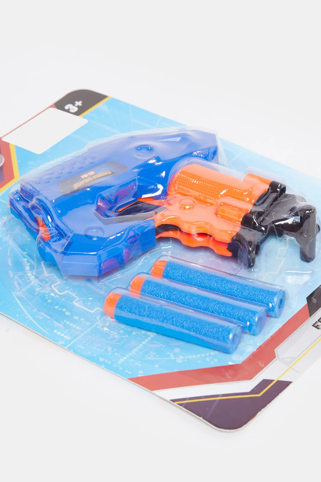 Blue Spiderman Super Hero Foam Blaster