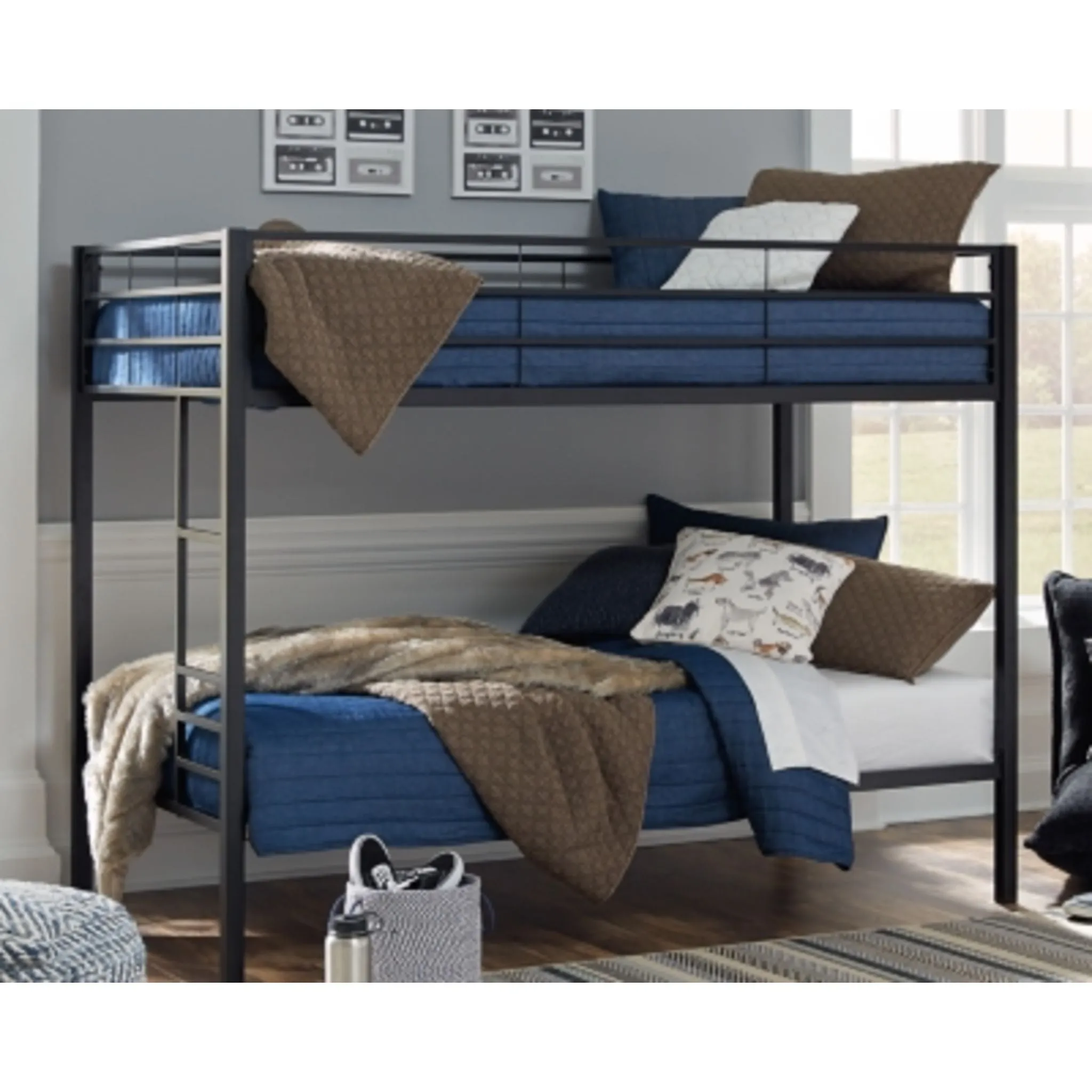 Broshard Twin/Twin Bunk Bed