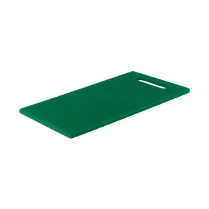 Chef Inox Plastic Chopping Board Green 40cm x 25cm