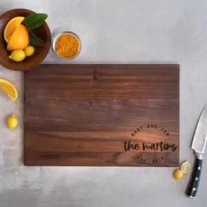 Circle Gothic Cutting Board