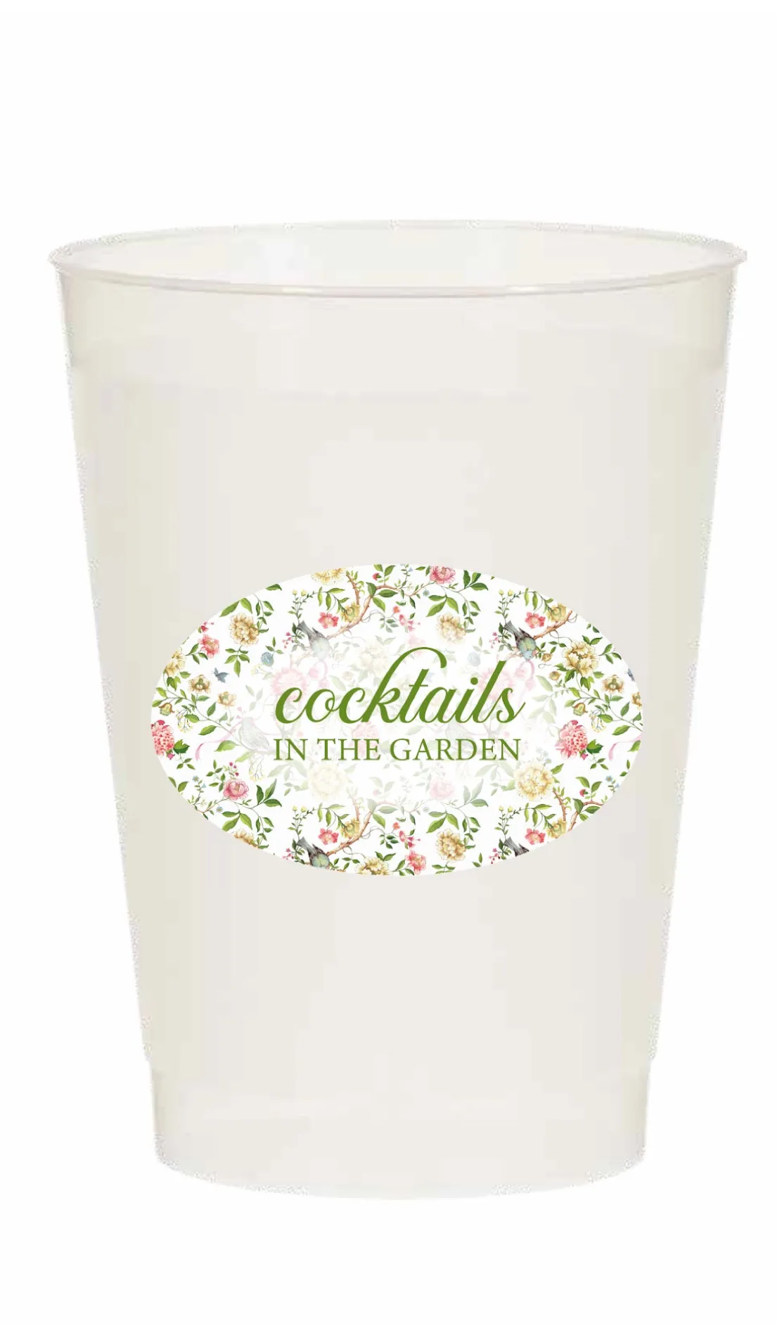 Cocktails in the Garden Cup Set