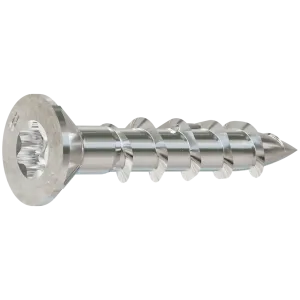 Deck-Drive DWP WOOD SS Screw - #10 x 1 in. T-25, Flat Head, Type 305 (5 lb.)