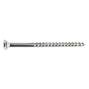 Deck-Drive DWP WOOD SS Screw - #7 x 1 in. T15, Trim Head, Type 316 (5 lb.)