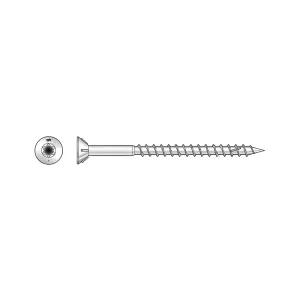 Deck-Drive DWP WOOD SS Screw - #8 x 1-5/8 in. T-20, Flat Head, Type 305 (1 lb.)