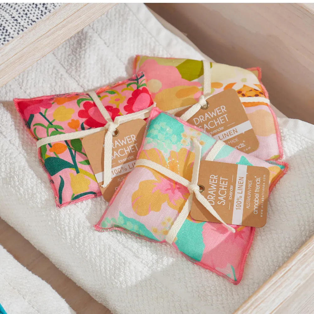 Drawer Sachet - Linen - Flower Patch