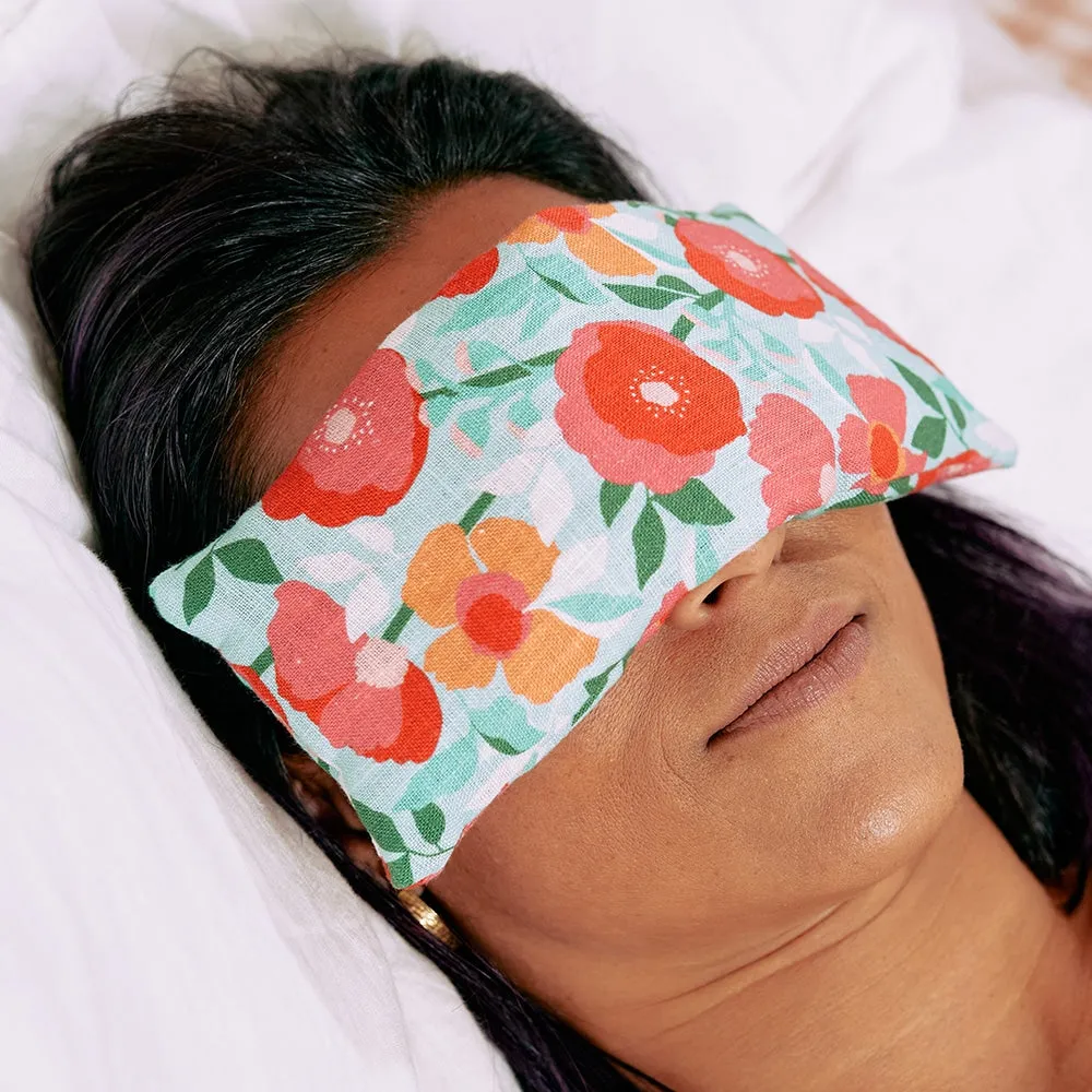 Eye Rest Pillow - Cotton -  Bold Blooms