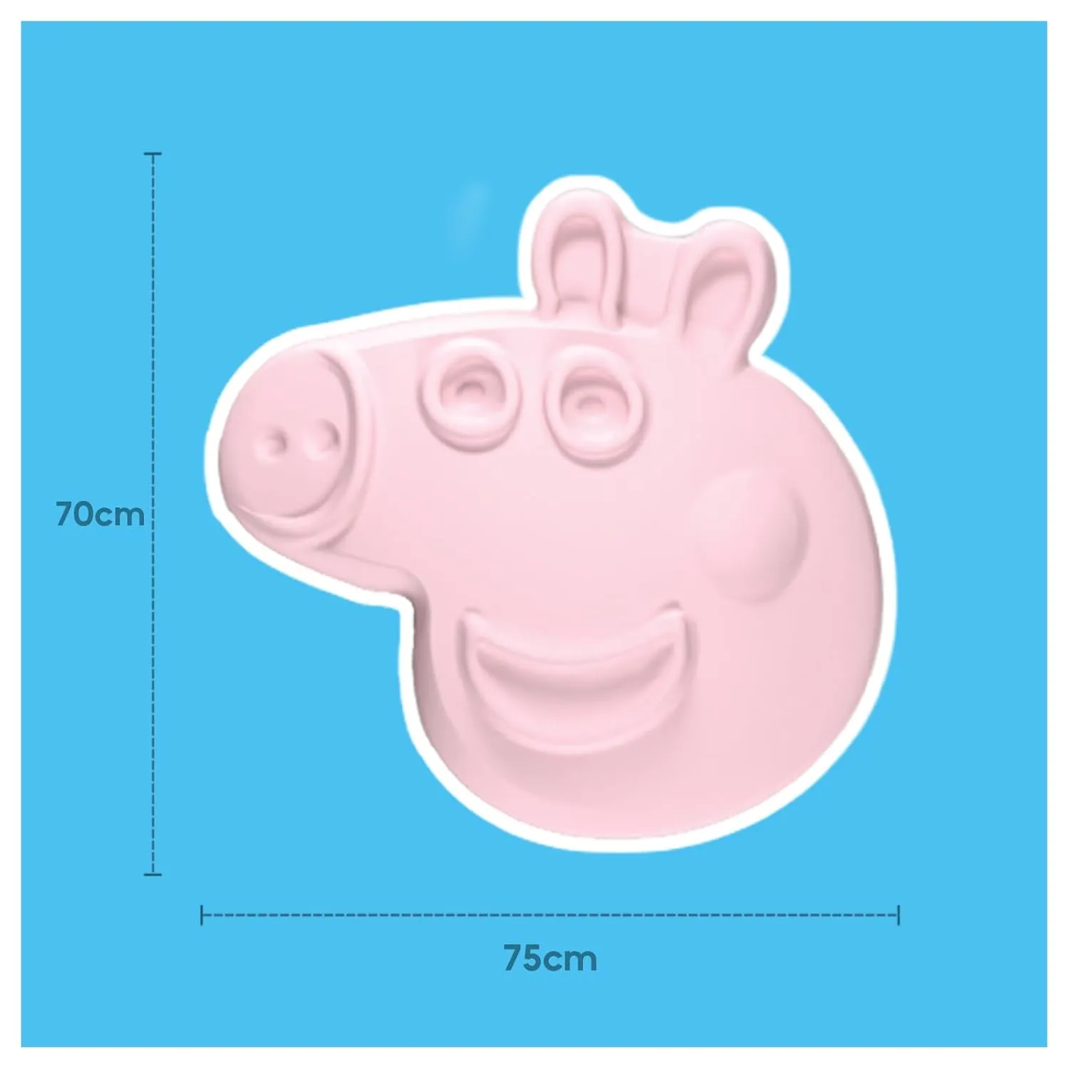 Funskool Handycrafts Peppa Pig Soap Making Kit Arts and Crafts DIY Kit in 6 Shapes for Children 5 Years and Above