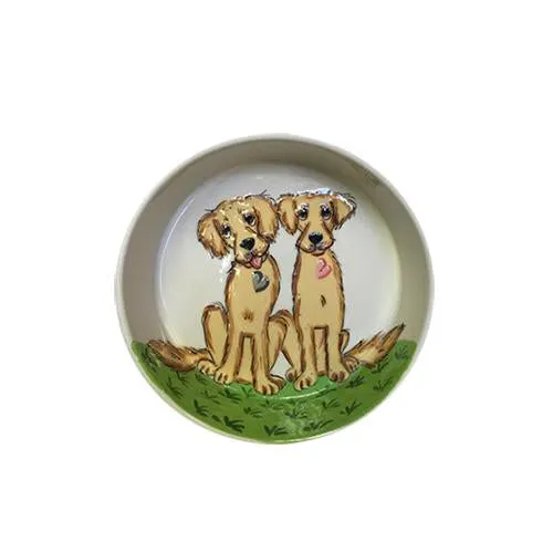 Golden Retriever 7 Dog Bowl