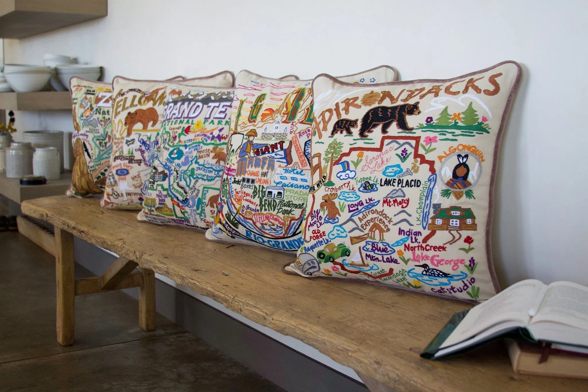 GRAND TETONS PILLOW BY CATSTUDIO