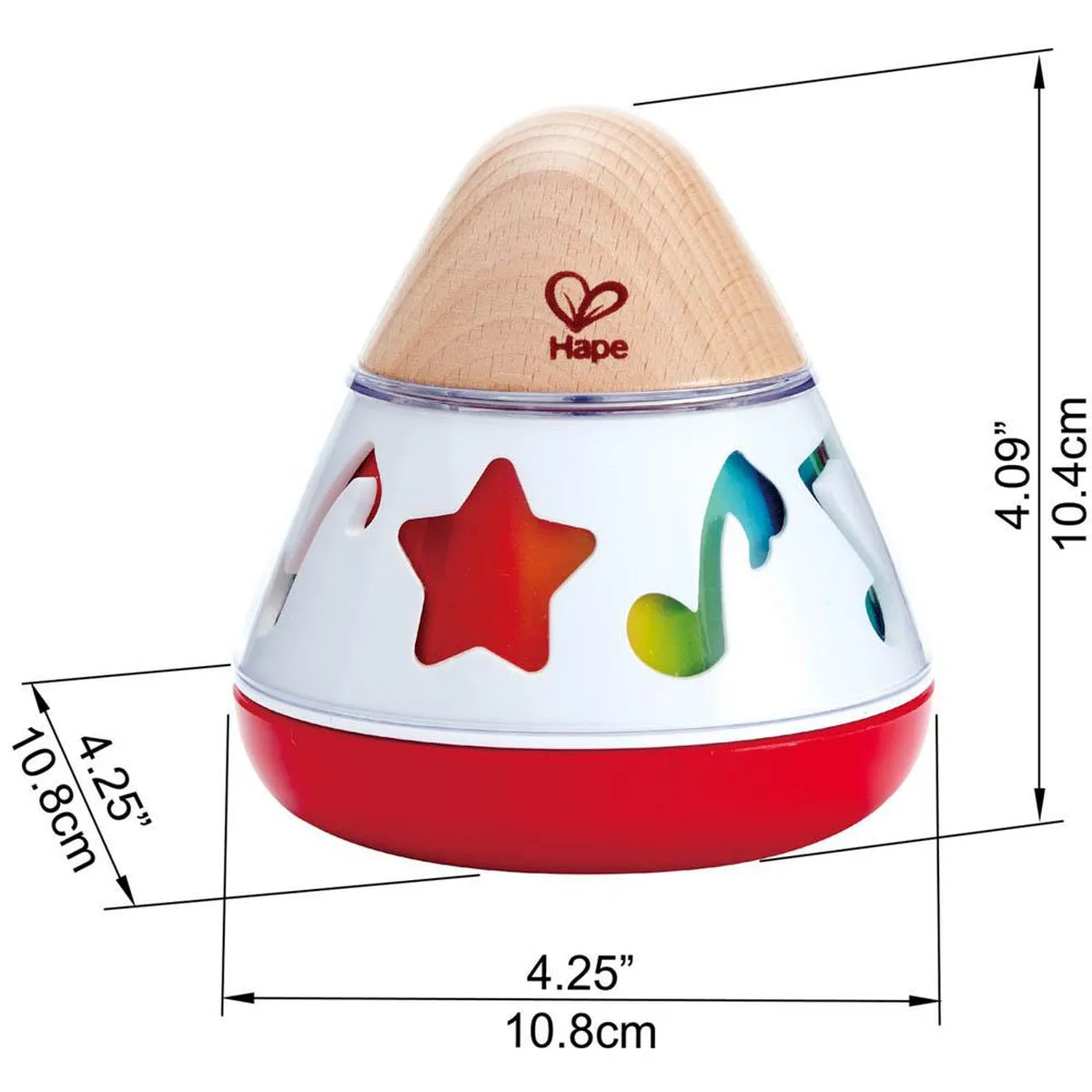 Hape rotating musical box