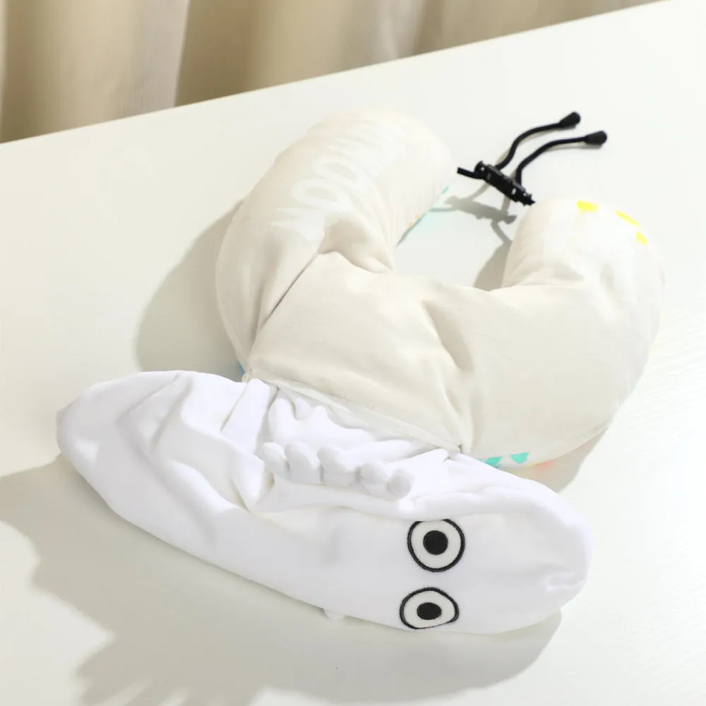 Hattifattener Travel Pillow White - Vipo