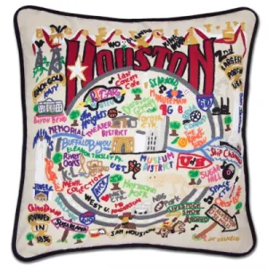 HOUSTON PILLOW BY CATSTUDIO