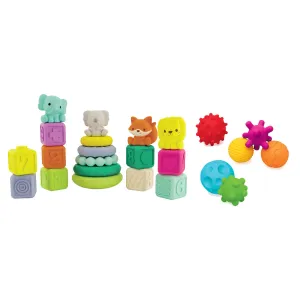 Infantino Stackables Balls Blocks & Buddies Activity Playset