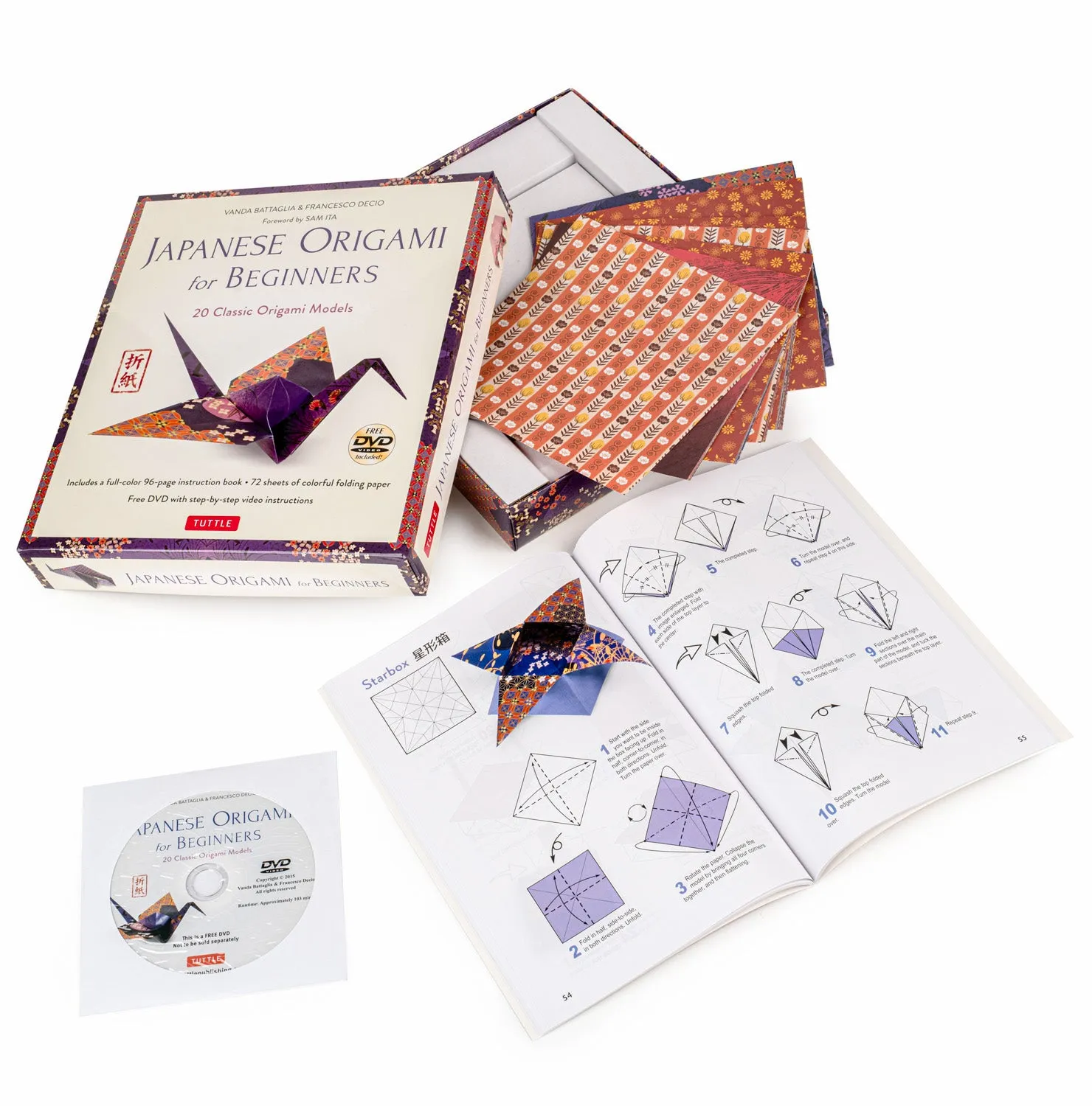 Japanese Origami for Beginners Kit