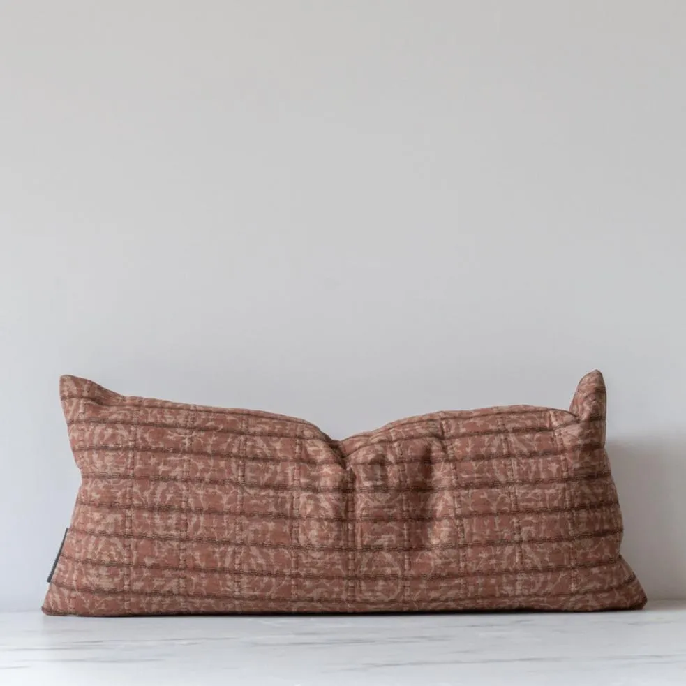 Jean Stoffer x Loloi Cinnamon Pillow