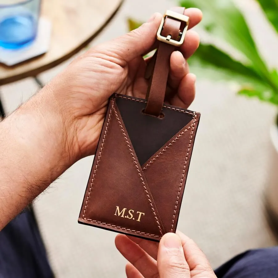 Leather Envelope Luggage Tag