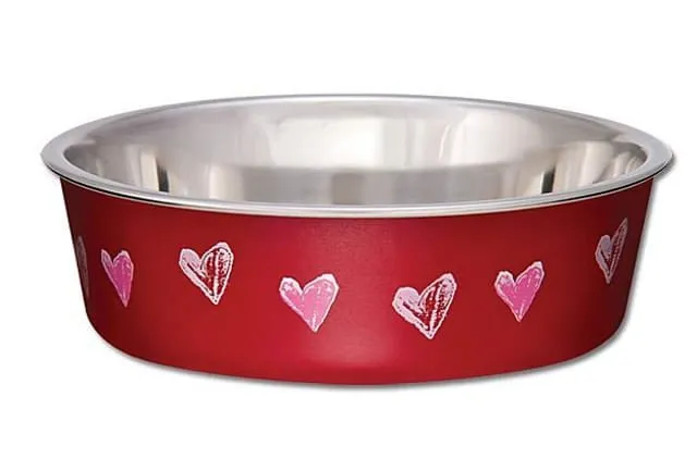 Loving Pets Bella Dog Bowls, Stainless Steel