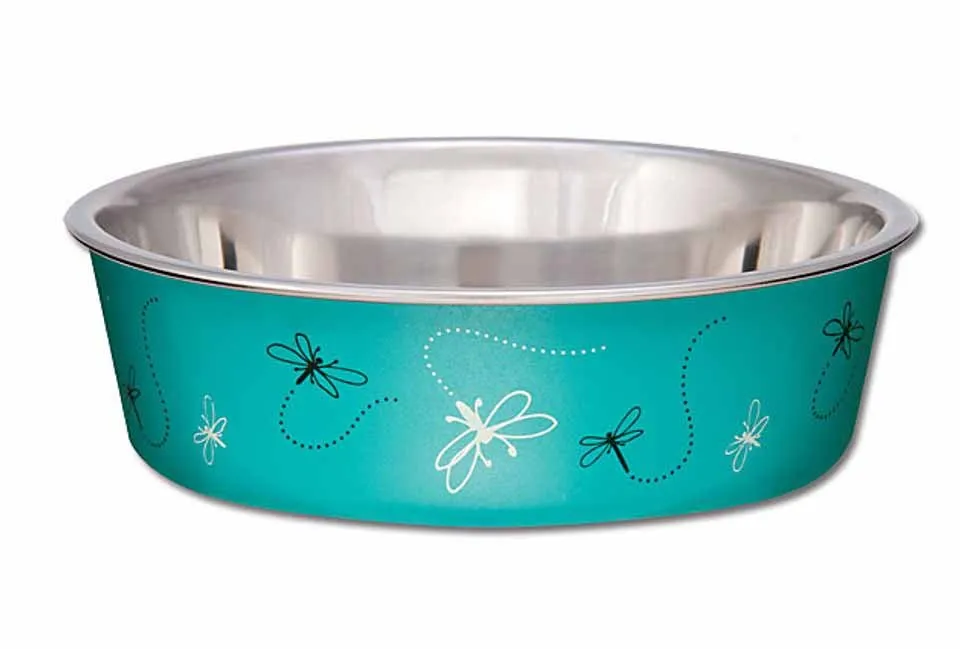 Loving Pets Bella Dog Bowls, Stainless Steel