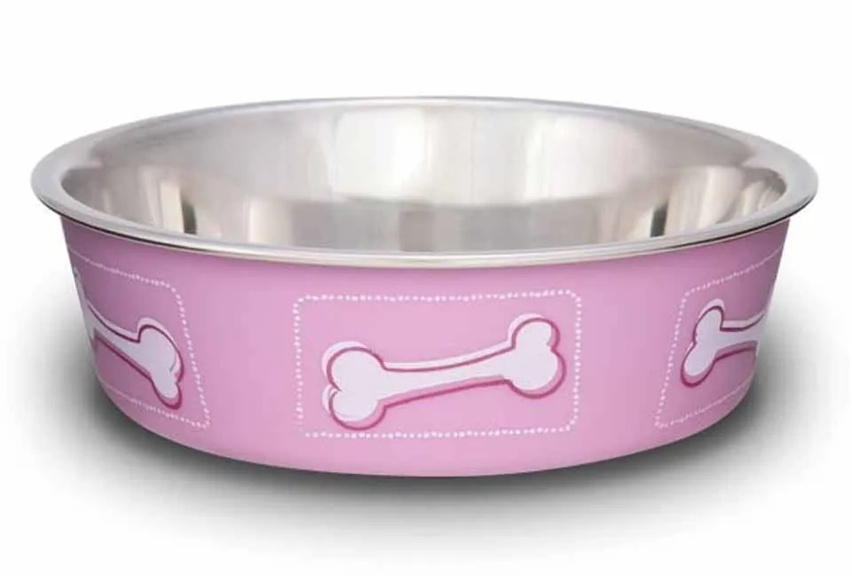 Loving Pets Bella Dog Bowls, Stainless Steel