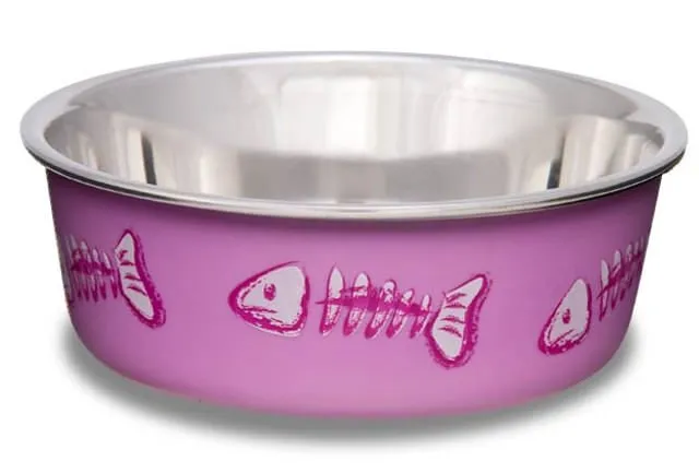 Loving Pets Bella Dog Bowls, Stainless Steel