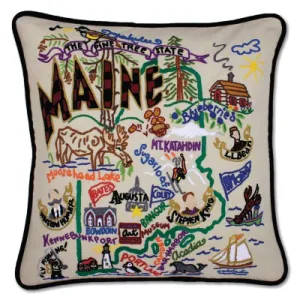 MAINE PILLOW BY CATSTUDIO