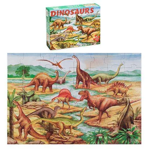 Melissa & Doug- Dinosaurs Floor Puzzle