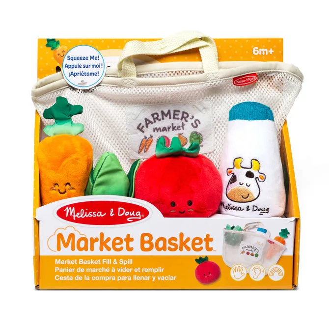 Melissa & Doug Market Basket Fill & Spill