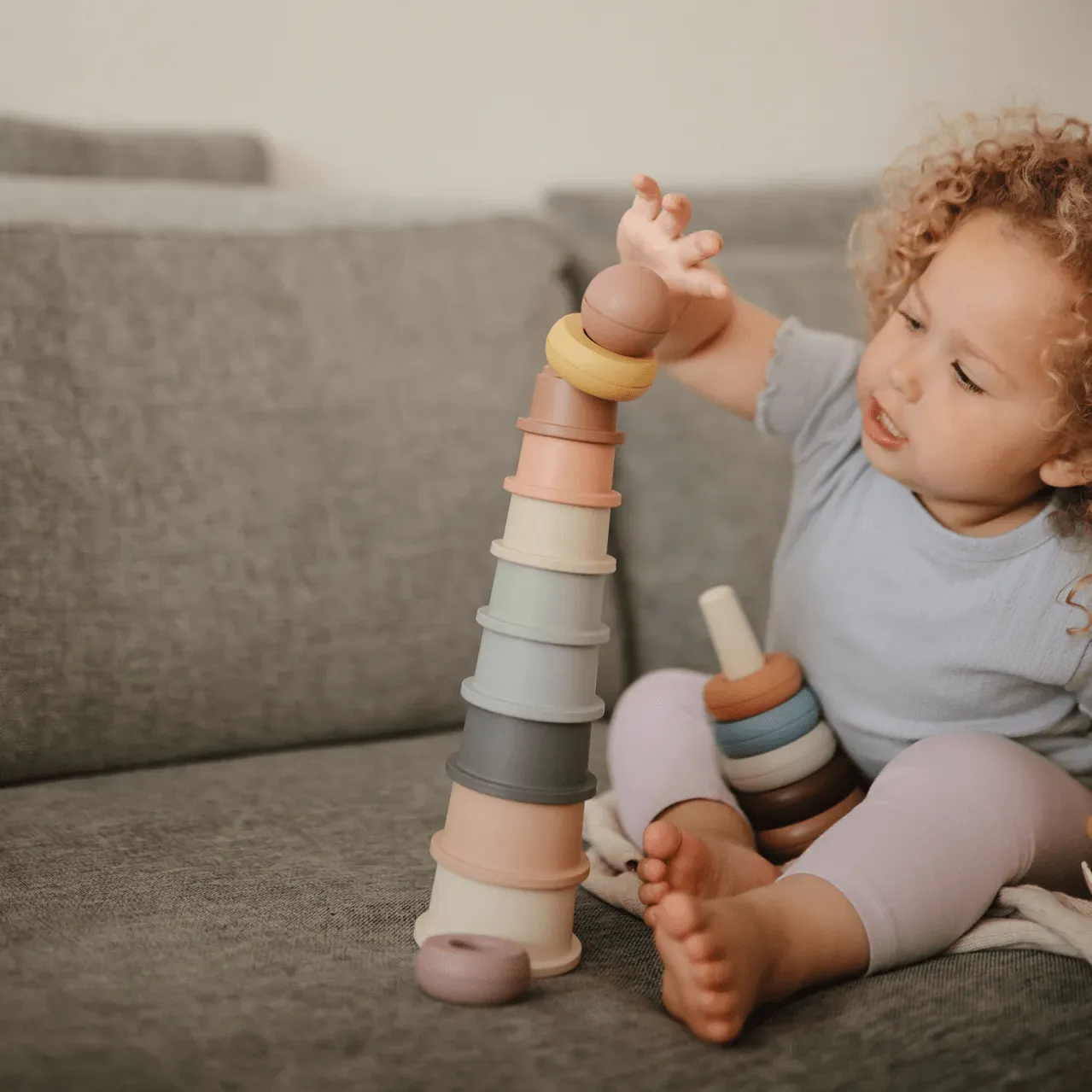 Mushie Stacking Cups