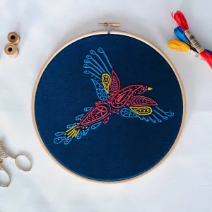 Parrot Embroidery Kit