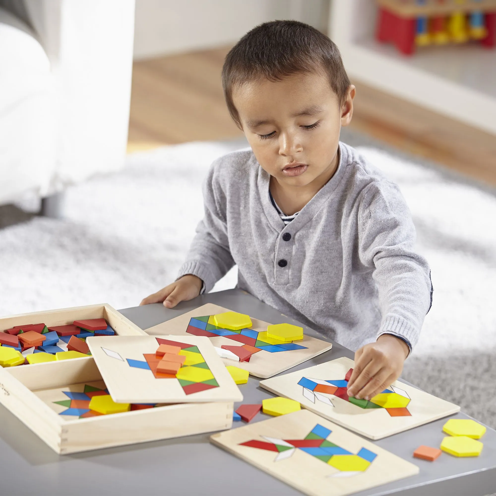 Pattern Blocks and Boards