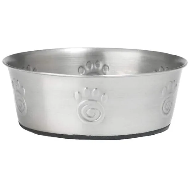 Petrageous Cayman Classic Non-Skid Stainless Steel Bowls