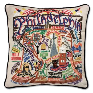 PHILADELPHIA PILLOW BY CATSTUDIO