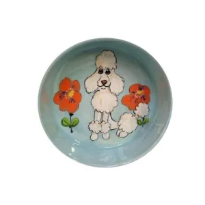 Poodle 2 Dog Bowl