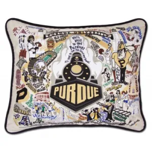 PURDUE UNIVERSITY PILLOW BY CATSTUDIO