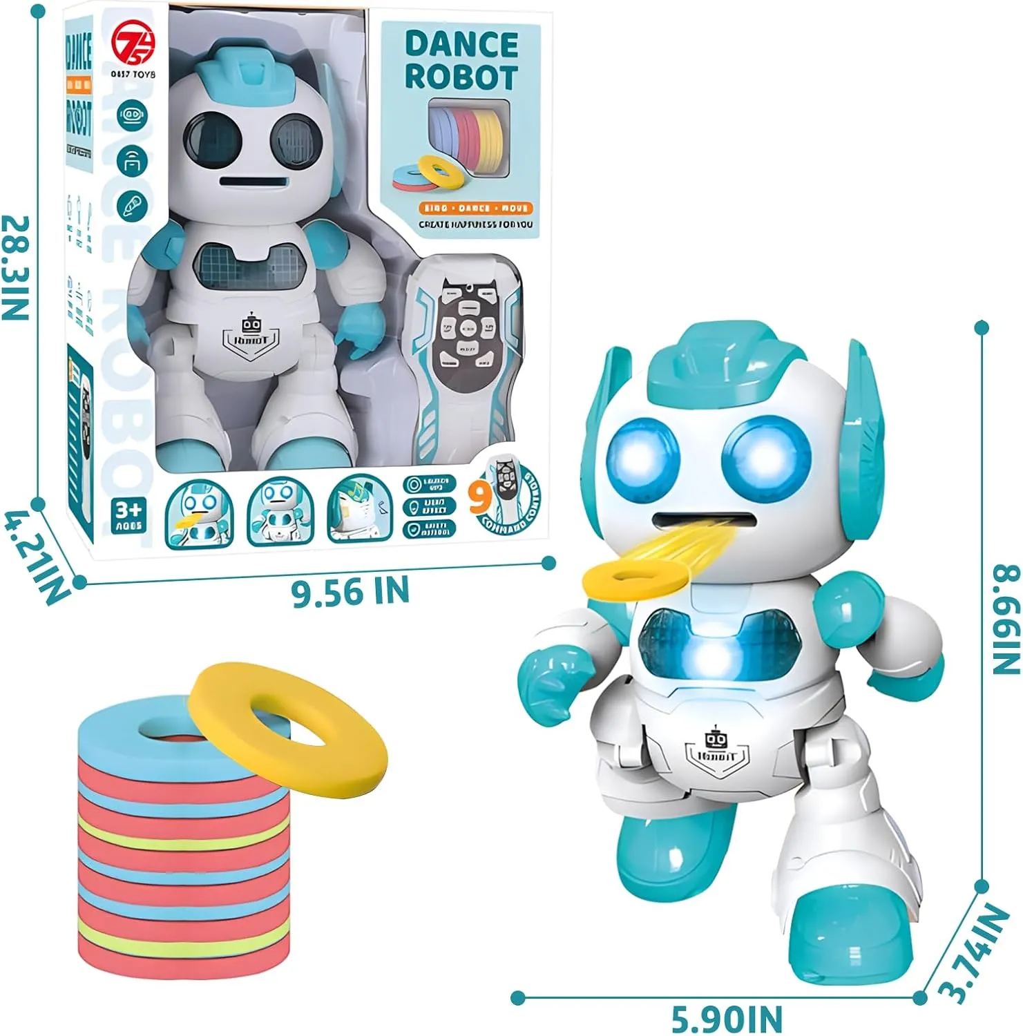 RC Multi-functional Dancing Musical Robot